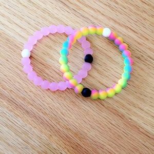 Two lokai bracelets